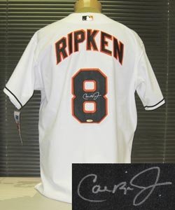 Cal Ripken Jr. Signed Baltimore Orioles Authentic Majestic Jersey