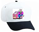 White Cap with vendor, cream, ice, wolf