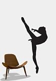 Vinyl Wall Art Decal Sticker Ballet Dancer 24x51 Ballerina Girl #208