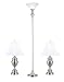 Hunter Lighting Lauren Brushed-Steel Three-Lamp Multi-Pack
