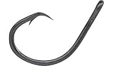 LazerShp,CircleSea,MidWire,RE,O,Blk Pearl 5pc- 5/0 - Eagle Claw Tackle L2004G-5/0, Fishing Hooks