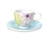 Portmeirion Crazy Daisy Espresso Cup & Saucer