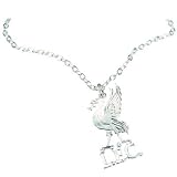 Liverpool FC. Silver Plated Liver Bird Pendant and Chain