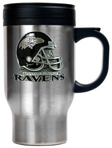 Baltimore Ravens Stainless Steel Travel Mug
