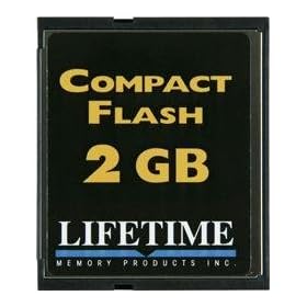 Lifetime Memory Products Compact Flash Card 4Gb