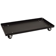 Edsal CBD1836 Industrial Gray Heavy Duty Steel Modular Workspace Storage System Cabinet Dolly, 1000lbs Capacity, 36" Width x 4" Height x 18" Depth