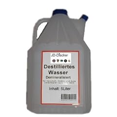 5 Liter Destilliertes Wasser Demineralisiert vollentsalzt