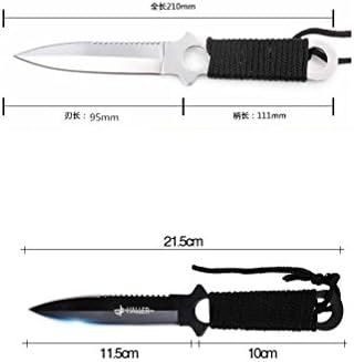 Eternal Loves EL801 Survival Tactical Pocket Knife Cord-Wrapped Handle-Pack of 4
