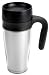 OXO Good Grips LiquiSeal 360-Degree Travel Mug with Handle 12-ounce, Silver