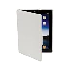 Amzer Shell Portfolio Case Carbon Fibre Texture for Apple iPad 2 - White (AMZ90813)