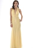 Formal Evening Gown. Beaded Dress for Prom, Party Dress by Sean Collection (8886) Banana
