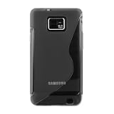 AT&T Samsung i9100 Galaxy S II 2 TPU S-Shape Skin Case Cover + Bonus MiniSuit LCD Screen Cleaner Included (Smoke)