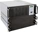 EFFEKTA USV MHD 10 RM Online Dauerwandler mit 10 KVA - 4 HE + 2 x 2 HE BATT mit LCD Display - RAL 7035