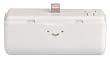 eLEDIO - Batteria esterna *2800mAh* Lightning 8-pin / Caricabatteria di emergenza per Apple iPhone 5, iPad mini, iPod Touch 5G, iPod Nano 7G + cavo USB - bianco