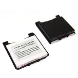 Brand New Sprint Sanyo SCP-6600 6600 Katana Extended Lithium-Ion Replacement Battery with Black Door - 1200mAh