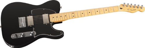 Fender Blacktop Telecaster HH Electric Guitar Black Maple