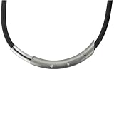 Stainless Steel Cz Studded Choker Necklaces