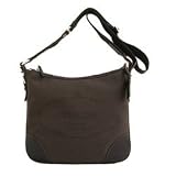Prada - Prada BT0533 Jacquard Messenger Bag - Black