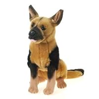 Plush Sitting German Shepherd 13