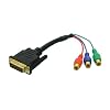 DVI 24+5 an YUV Adapterkabel, vergoldete Kontakte, L�nge 20cm, Good Connections