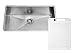 Vigo VG3019B 30-Inch Undermount 16 Gauge Single Bowl Kitchen Sink, Stainless Steel