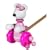 Pink Mouse Push Along