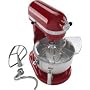 KitchenAid KP26M1XER Professional 600 6-Quart Bowl Lift Stand Mixer, Empire Red