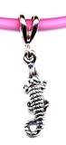 16 Pink Alligator Necklace Sterling Silver Jewelry Gift Boxed