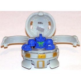 Bakugan B2 Bakupearl Single, LOOSE Figure Haos Grey GOREM 530G by Bakugan Battle Brawlers