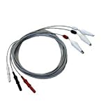 3-Leads Veterinary ECG Alligator Clip Leadwire Set