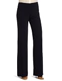 AK Anne Klein Women's Stretch Crepe Wide Leg Pant, Midnight Sky, 10