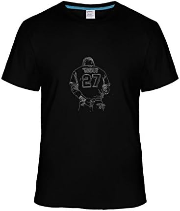 KOPONY Mike Trout black lines T-Shirt For Man L black