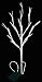 White Branch with 20ct Led Lights - Battery Operated