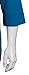 Chef Works Men's Morocco Chef Coat, Blue, X-Large