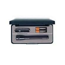 MAGLITE M2A49L Presentation Box AA Mini Flashlight with Classic Knife, Black