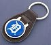 Detroit Tigers Leather Keychain