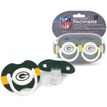 Green Bay Packers Pacifiers - 2 Pack