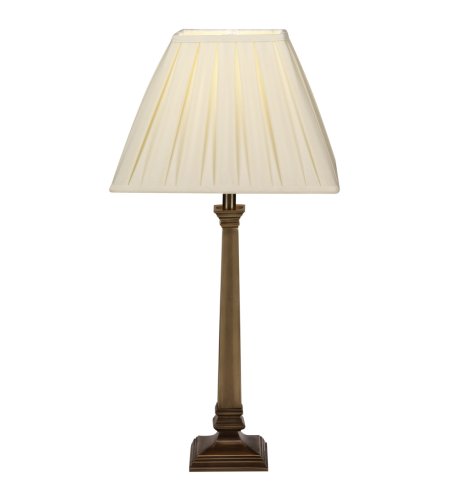 Square Brass Table Lamp