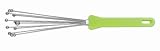 WMF Stainless Steel 11 Inch  Ball Whisk with Green Handle