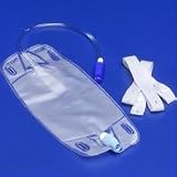 Curity Urine Leg Bag - Large: 25 oz. 1000ml