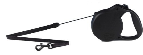Flexi Black 16′ Retractable Leash For Dogs Up To 44 Lbs