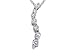 0.25 cts Journey Diamond Pendant - 14kt White Gold FREE GIFT BAG!