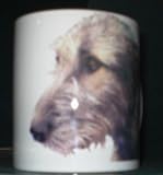 Review The Moneyman  / Scottish deerhound DOG MUG