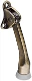 National Hardware V238 4-Inch Kickdown Door Stop, Antique Brass