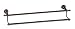 Danze D443611RB Opulence 24-Inch Double Towel Bar, Oil Rubbed Bronze