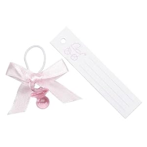 Darice-Baby-Favor-Pink-Pacifier-Bow-8-Piece