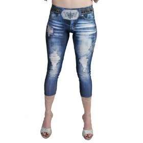 Bejeweled Leggings by Susan Fixel Limited Edition Denimlicious Bejeweled Leggings by Susan Fixel Limited Edition Denimlicious
