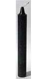 ( 15 ) 6 &acute; x 11 / 16 &acute; Diameter Taper Candle: Black - B001EHI3NY