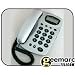 Geemarc Jupiter Petite - Silver with Handsfree Speakerphone, Caller ID, 110 phone number memory & Digital Display  from Geemarc