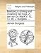 Beelzebub Driving and Drowning His Hogs. a Sermon on Mark V. 12, 13. by J. Burgess, ...